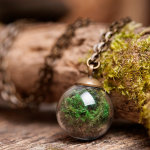 Real Moss Necklace By SomeMagic